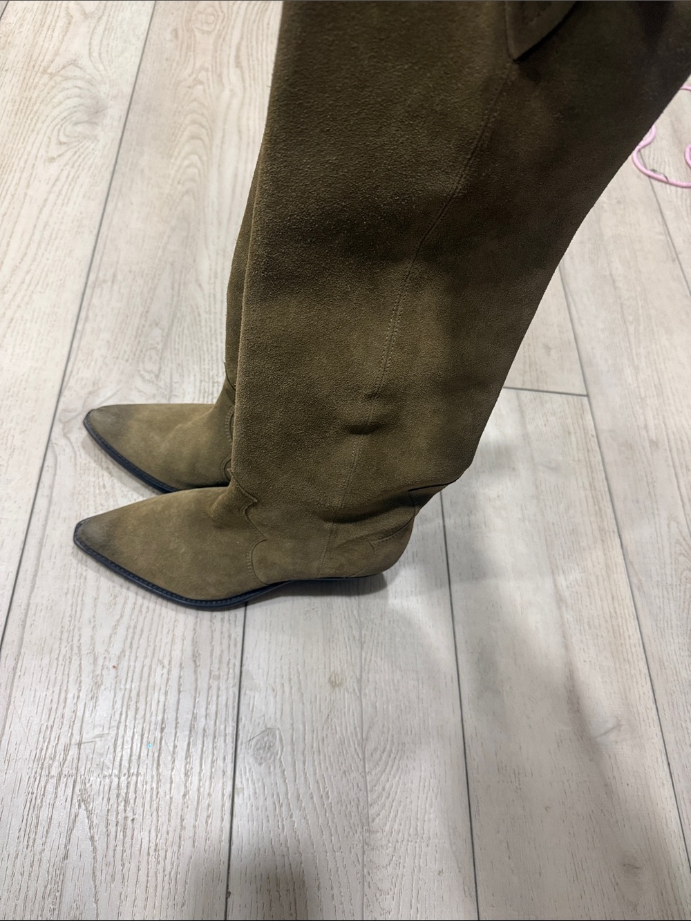 Isabel Marant Denvee distressed boots - Picture 3 of 3